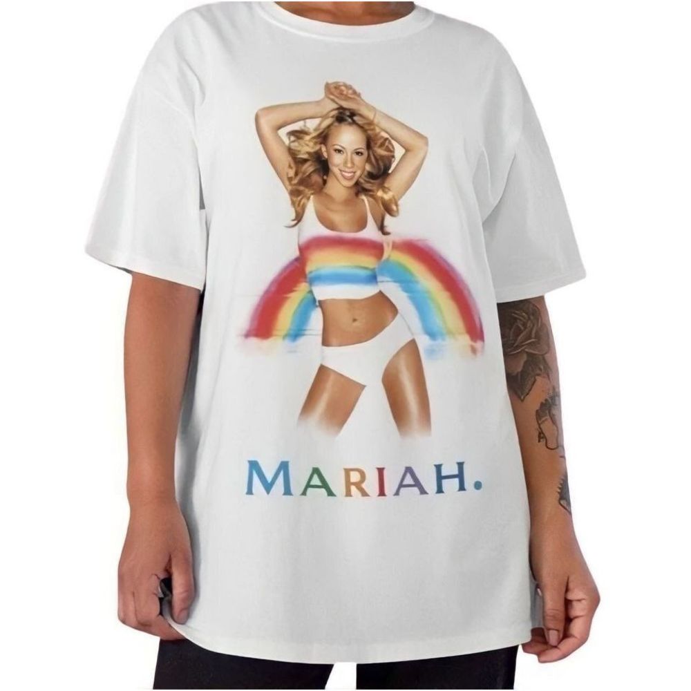 Mariah Carey Tshirt  Mariah Carey Rainbow Tee Unisex Shirt
